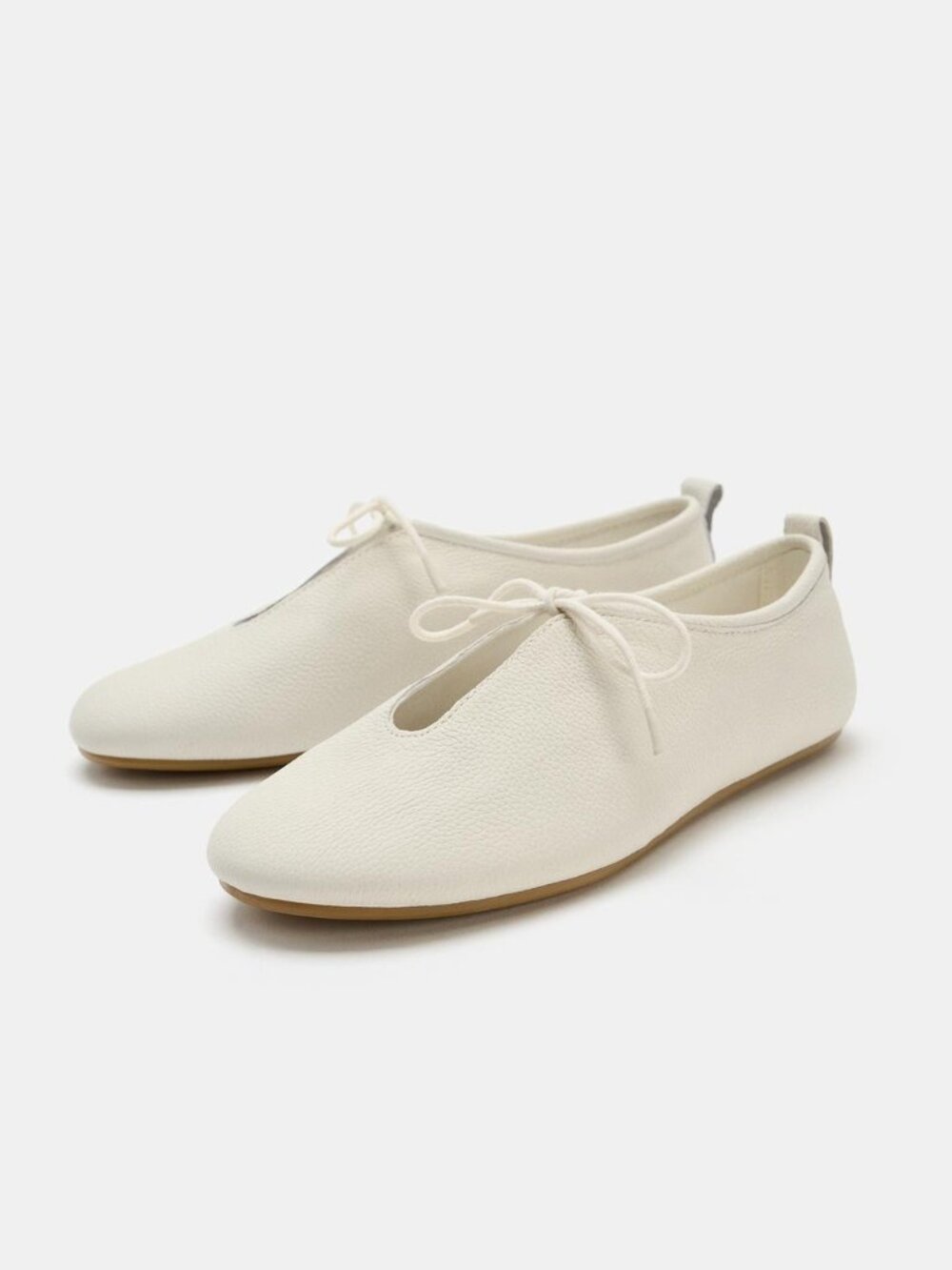 ZARA LEATHER BALLET FLATS 5207/810/002